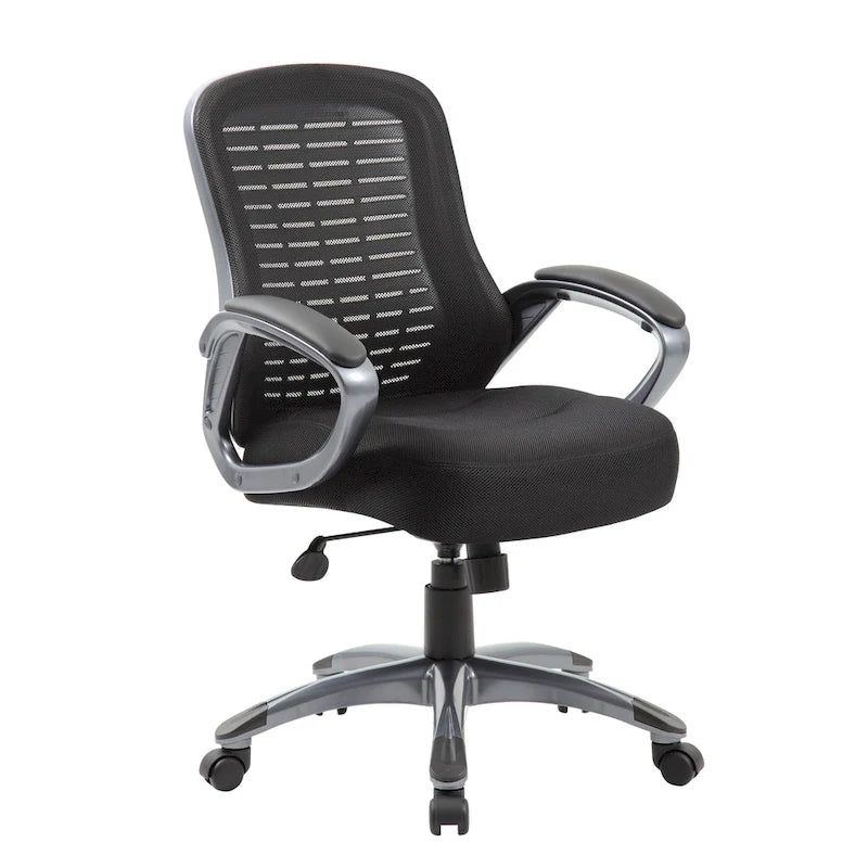 Boss Ribbed High Back Mesh Chair