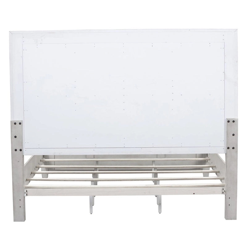 Heartland Antique White Tobacco Queen Decorative Panel Headboard