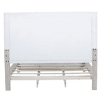 Heartland Antique White Tobacco Queen Decorative Panel Headboard