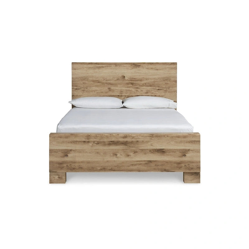 Signature Design by Ashley Hyanna Tan Brown Panel Bed
