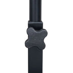 Height adjustable Chipboard & Steel Side Table with Baffle