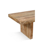 Timbergirl Handmade Solid Mango Wood Dining Table - 80