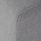 Anka Grey Linen Down Fill U-shaped Sectional Sofa by iNSPIRE Q Modern