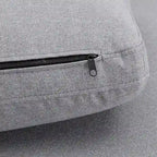 Anka Grey Linen Down Fill U-shaped Sectional Sofa by iNSPIRE Q Modern