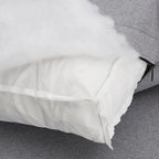 Anka Grey Linen Down Fill U-shaped Sectional Sofa by iNSPIRE Q Modern