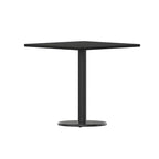 30  Square Laminate Table Top with 18  Round Table Height Base - 30 W x 30 D x 31.125 H - 30 W x 30 D x 31.125 H