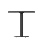 30  Square Laminate Table Top with 18  Round Table Height Base - 30 W x 30 D x 31.125 H - 30 W x 30 D x 31.125 H