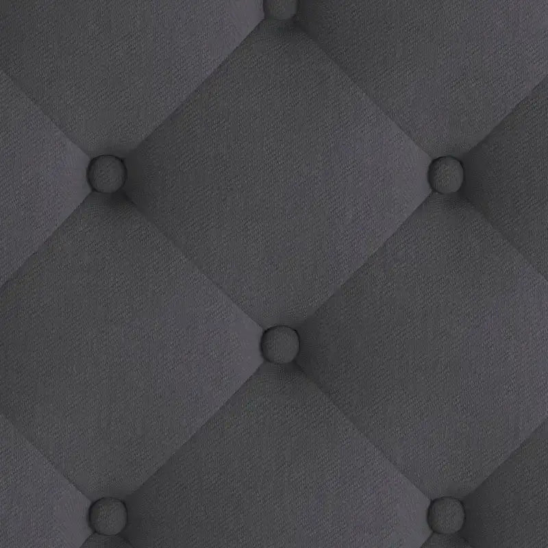 Arched Tufted Upholstered Platform Bed