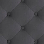 Arched Tufted Upholstered Platform Bed