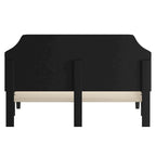 Arched Tufted Upholstered Platform Bed