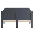 Arched Tufted Upholstered Platform Bed