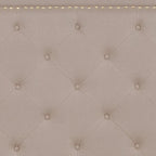 Arched Tufted Upholstered Platform Bed