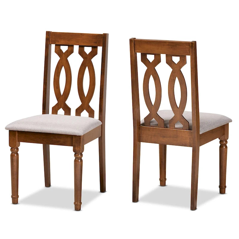 Cherese Modern and Contemporary 2-Piece Dining Chair Set
