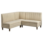 Lifestorey Kerrington Channel Back Upholstered Bench
