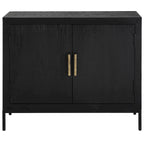 Uttermost Front Range Dark Oak 2 Door Cabinet - 40.25 W X 32.5 H X 11.625 D (in)