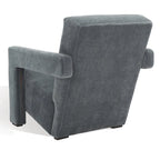 SAFAVIEH Couture Joffrette Modern Velvet Accent Chair - 27 In. W x 35 In. D x 30 In. H - 27Wx35Dx30H