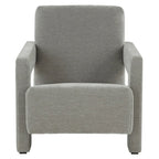 SAFAVIEH Couture Joffrette Modern Velvet Accent Chair - 27 In. W x 35 In. D x 30 In. H - 27Wx35Dx30H