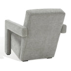 SAFAVIEH Couture Joffrette Modern Velvet Accent Chair - 27 In. W x 35 In. D x 30 In. H - 27Wx35Dx30H