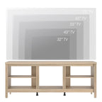 Classical 70 Inch TV Stand, TV Console Table for 75 Inch TV with LED