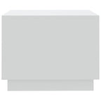 vidaXL Coffee Table Accent End Side Sofa Table for Living Room Engineered Wood - 21.7  x 21.7  x 16.9