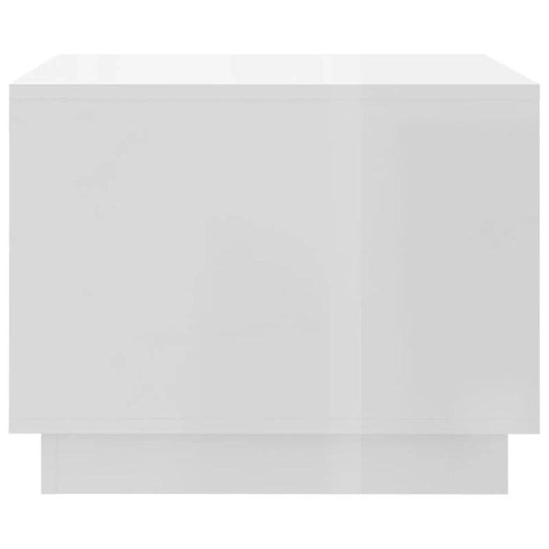 vidaXL Coffee Table Accent End Side Sofa Table for Living Room Engineered Wood - 21.7  x 21.7  x 16.9