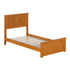 Nantucket Low Profile Platform Bed with Matching Footboard