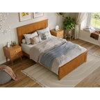 Nantucket Low Profile Platform Bed with Matching Footboard