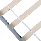 Wood Platform Bed with Headboard