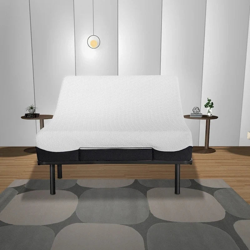 Goto Bedding Premium Steel Construction Dual Motors Adjustable Bed Base