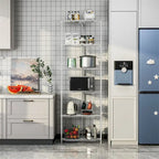 6 Tier Shelf Heavy Duty Free Standing Corner Storage Display Rack