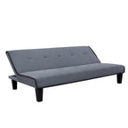 Clihome Biscuit Back Convertible Sofa with Mattress