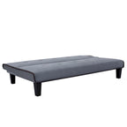 Clihome Biscuit Back Convertible Sofa with Mattress