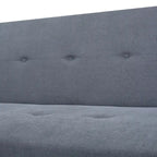 Clihome Biscuit Back Convertible Sofa with Mattress