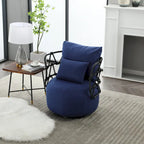 Upholstered Swivel Accent Chair Living Room Chair