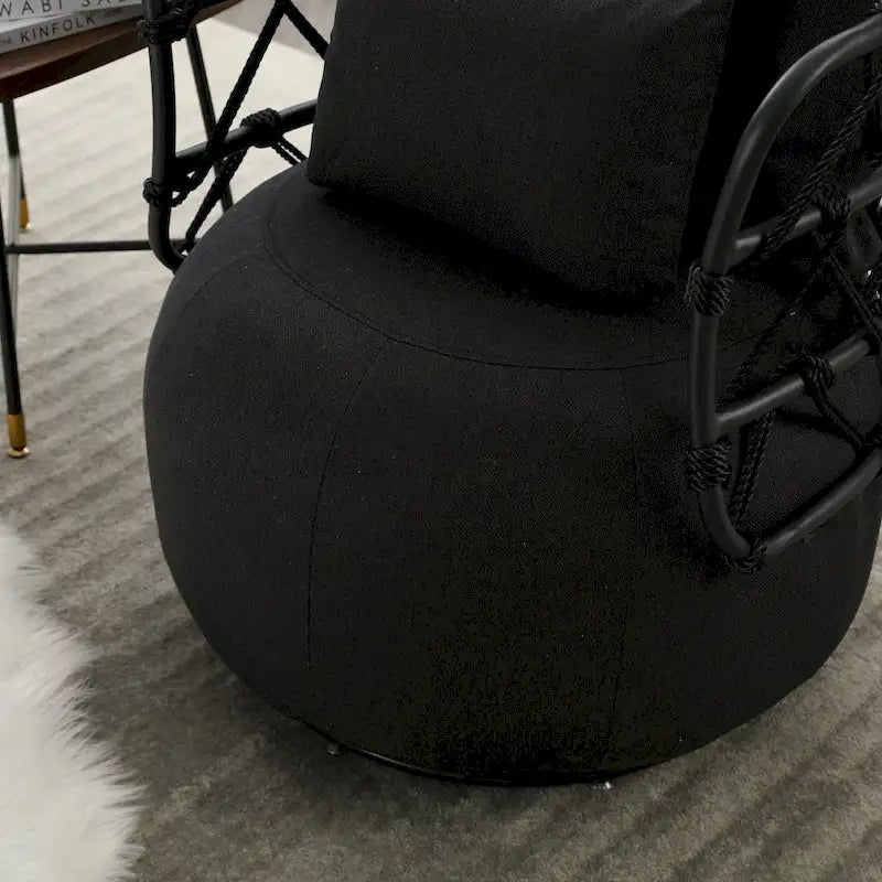 Upholstered Swivel Accent Chair Living Room Chair