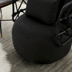 Upholstered Swivel Accent Chair Living Room Chair