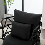 Upholstered Swivel Accent Chair Living Room Chair