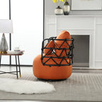 Upholstered Swivel Accent Chair Living Room Chair