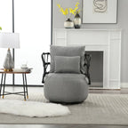 Upholstered Swivel Accent Chair Living Room Chair