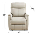 Hydeline Layla Power Headrest Top Grain Leather Zero Gravity Recliner