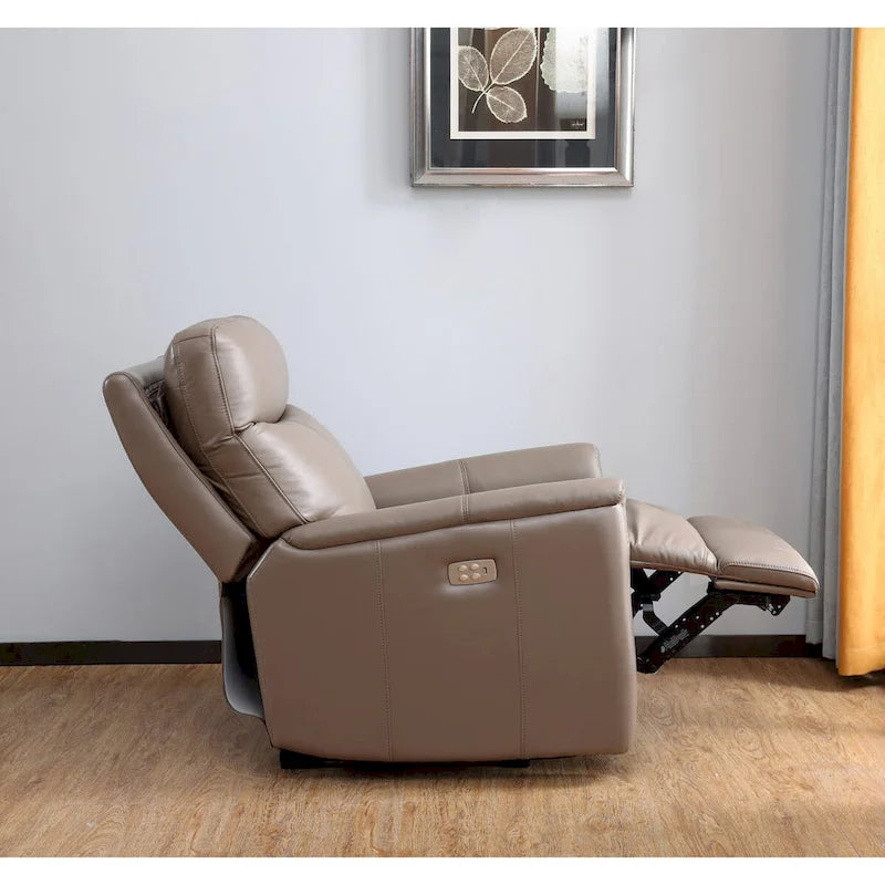 Hydeline Layla Power Headrest Top Grain Leather Zero Gravity Recliner