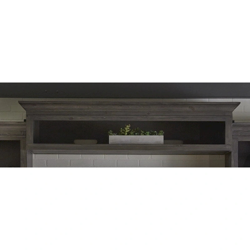 Dillworth Grey Entertainment Wall System Bridge