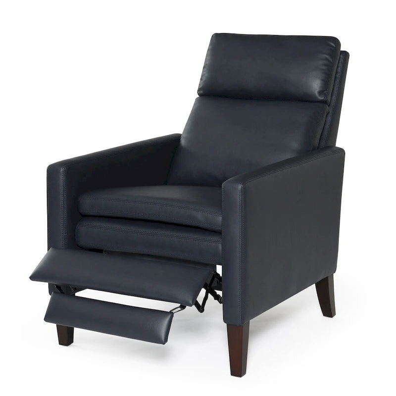 Vesper Faux Leather Push Back Recliner by Greyson Living