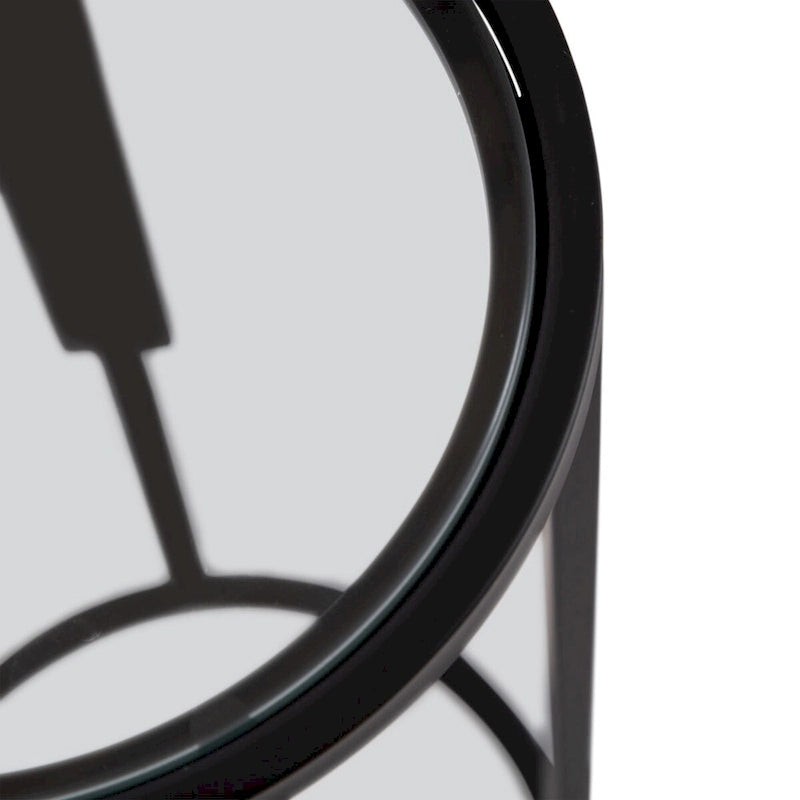 Kate and Laurel Ravalli Round Drink Table - 9x9x20