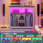 Large Record Player Stand - 15.7 D x 31.5 W x 28.7 H