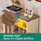 Large Record Player Stand - 15.7 D x 31.5 W x 28.7 H