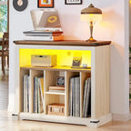 Large Record Player Stand - 15.7 D x 31.5 W x 28.7 H