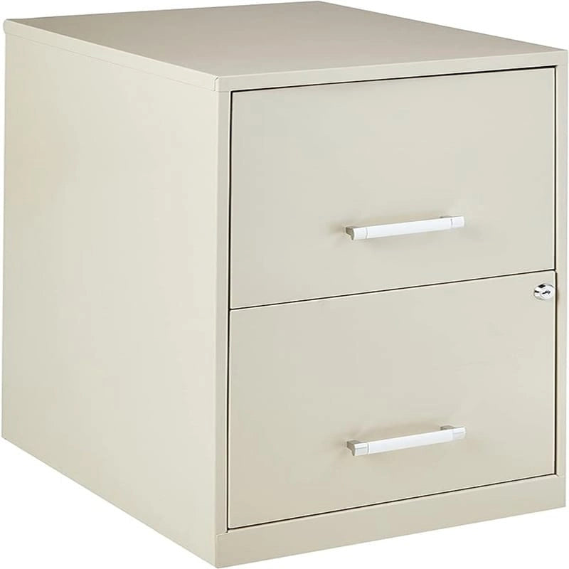 8 Deep 2-Drawer File Cabinet - 14.5 D x 18 W x 25 H