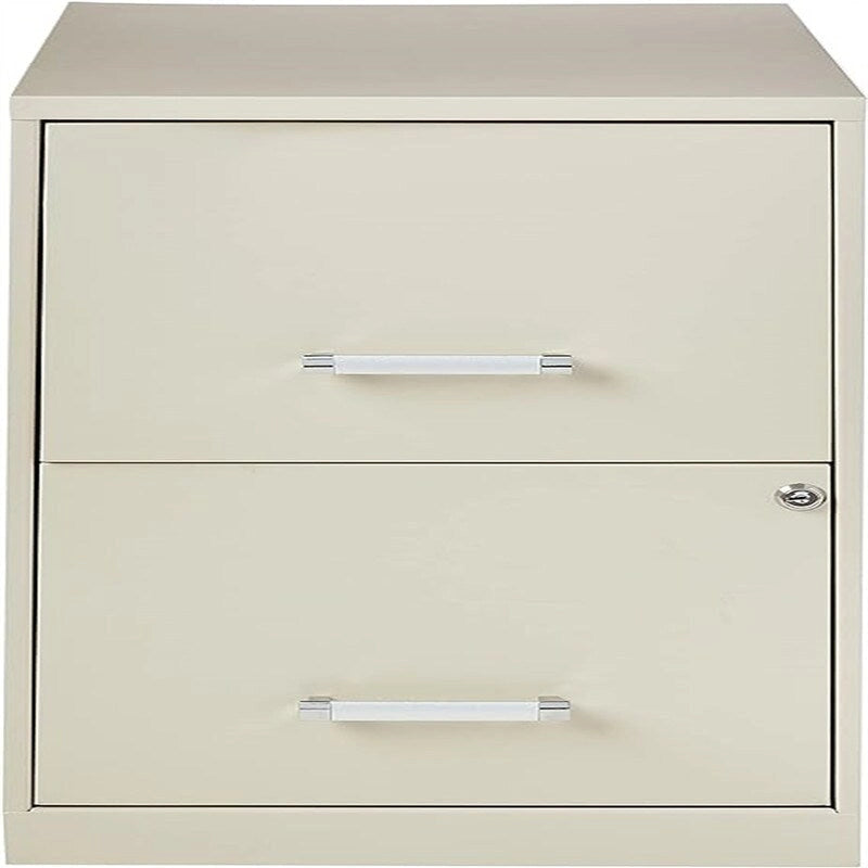 8 Deep 2-Drawer File Cabinet - 14.5 D x 18 W x 25 H