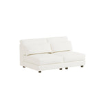 SUGIFT 5 Piece Versatile Linen Fabric Modular Sectional Sofa Set